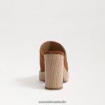 Sam Edelman Shiloh-Pantoletten mit Absatz Frauen Grenzbraun Schuhwerk 2P8JNV717 - Image 5