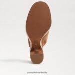 Sam Edelman Shiloh-Pantoletten mit Absatz Frauen Grenzbraun Schuhwerk 2P8JNV717 - Image 6