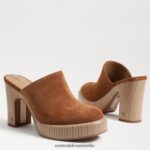 Sam Edelman Shiloh-Pantoletten mit Absatz Frauen Grenzbraun Schuhwerk 2P8JNV717 - Image 7
