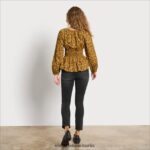 Sam Edelman Skinny-Hose mit hohem Bund Frauen Dämmerung Bekleidung 2P8JNV1272 - Image 4