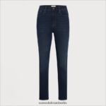 Sam Edelman Skinny-Hose mit hohem Bund Frauen makelloses Blau Bekleidung 2P8JNV1299 - Image 5