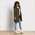 Sam Edelman Steppjacke Frauen toskanische Olive Bekleidung 2P8JNV1264 - Image 2