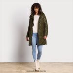 Sam Edelman Steppjacke Frauen toskanische Olive Bekleidung 2P8JNV1264