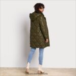 Sam Edelman Steppjacke Frauen toskanische Olive Bekleidung 2P8JNV1264 - Image 4