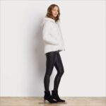 Sam Edelman Steppjacke mit Kissenkragen Frauen Eierschale Bekleidung 2P8JNV1121 - Image 2