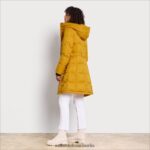 Sam Edelman Steppjacke mit Kissenkragen Frauen Gelb Bekleidung 2P8JNV1126 - Image 4
