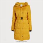 Sam Edelman Steppjacke mit Kissenkragen Frauen Gelb Bekleidung 2P8JNV1126 - Image 5