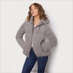 Sam Edelman Steppjacke mit Kissenkragen Frauen grau Bekleidung 2P8JNV1141 - Image 3