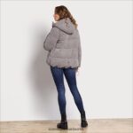 Sam Edelman Steppjacke mit Kissenkragen Frauen grau Bekleidung 2P8JNV1141 - Image 4