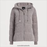 Sam Edelman Steppjacke mit Kissenkragen Frauen grau Bekleidung 2P8JNV1141 - Image 5