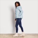 Sam Edelman Steppjacke mit Kissenkragen Frauen hellblau Bekleidung 2P8JNV1120 - Image 2