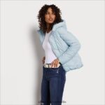 Sam Edelman Steppjacke mit Kissenkragen Frauen hellblau Bekleidung 2P8JNV1120 - Image 3
