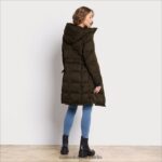 Sam Edelman Steppjacke mit Kissenkragen Frauen Loden Bekleidung 2P8JNV1127 - Image 4
