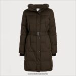 Sam Edelman Steppjacke mit Kissenkragen Frauen Loden Bekleidung 2P8JNV1127 - Image 5