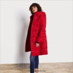 Sam Edelman Steppjacke mit Kissenkragen Frauen Rot Bekleidung 2P8JNV1128 - Image 2