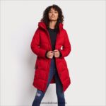 Sam Edelman Steppjacke mit Kissenkragen Frauen Rot Bekleidung 2P8JNV1128 - Image 3