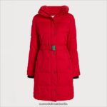 Sam Edelman Steppjacke mit Kissenkragen Frauen Rot Bekleidung 2P8JNV1128 - Image 5