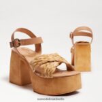 Sam Edelman Suzannah-Plateau-Blockabsatz Frauen tan multi Schuhwerk 2P8JNV566 - Image 7
