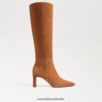 Sam Edelman Sylvia kniehoher Stiefel Frauen Grenzbraun Schuhwerk 2P8JNV748 - Image 2