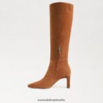 Sam Edelman Sylvia kniehoher Stiefel Frauen Grenzbraun Schuhwerk 2P8JNV748 - Image 4