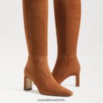 Sam Edelman Sylvia kniehoher Stiefel Frauen Grenzbraun Schuhwerk 2P8JNV748 - Image 7