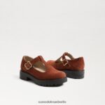 Sam Edelman Taelor-Loafer mit Stollensohle Kinder warmes Kupfer Schuhwerk 2P8JNV926 - Image 7