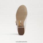 Sam Edelman Talia Mary Jane mit Blockabsatz Kinder weiches Silber Schuhwerk 2P8JNV1047 - Image 6