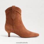 Sam Edelman Taryn-Stiefeletten Frauen Grenzbraun Schuhwerk 2P8JNV810 - Image 2