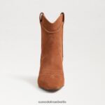 Sam Edelman Taryn-Stiefeletten Frauen Grenzbraun Schuhwerk 2P8JNV810 - Image 3