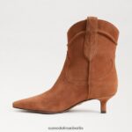 Sam Edelman Taryn-Stiefeletten Frauen Grenzbraun Schuhwerk 2P8JNV810 - Image 4