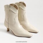 Sam Edelman Taryn-Stiefeletten Frauen modernes Elfenbein Schuhwerk 2P8JNV809