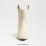 Sam Edelman Taryn-Stiefeletten Frauen modernes Elfenbein Schuhwerk 2P8JNV809 - Image 3