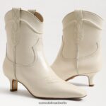 Sam Edelman Taryn-Stiefeletten Frauen modernes Elfenbein Schuhwerk 2P8JNV809 - Image 7