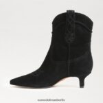 Sam Edelman Taryn-Stiefeletten Frauen schwarzes Wildleder Schuhwerk 2P8JNV811 - Image 4