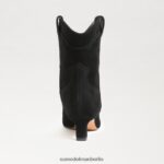 Sam Edelman Taryn-Stiefeletten Frauen schwarzes Wildleder Schuhwerk 2P8JNV811 - Image 5