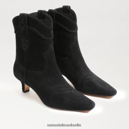 Sam Edelman Taryn-Stiefeletten Frauen schwarzes Wildleder Schuhwerk 2P8JNV811