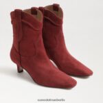 Sam Edelman Taryn-Stiefeletten Frauen Ziegel Schuhwerk 2P8JNV812