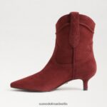 Sam Edelman Taryn-Stiefeletten Frauen Ziegel Schuhwerk 2P8JNV812 - Image 4