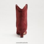 Sam Edelman Taryn-Stiefeletten Frauen Ziegel Schuhwerk 2P8JNV812 - Image 5