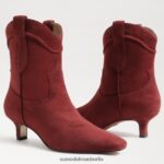 Sam Edelman Taryn-Stiefeletten Frauen Ziegel Schuhwerk 2P8JNV812 - Image 7