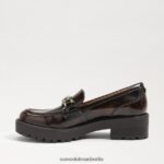 Sam Edelman Teagan-Loafer mit Stollensohle Frauen Kastanie Schuhwerk 2P8JNV396 - Image 4