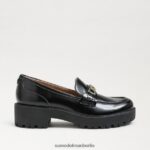 Sam Edelman Teagan-Loafer mit Stollensohle Frauen schwarzes Lackleder Schuhwerk 2P8JNV395 - Image 2