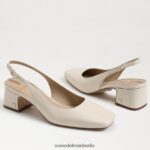 Sam Edelman Terra-Slingback-Kitten-Heel Frauen modernes Elfenbein Schuhwerk 2P8JNV188 - Image 7