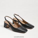 Sam Edelman Terra-Slingback-Kitten-Heel Frauen Schwarz Schuhwerk 2P8JNV189