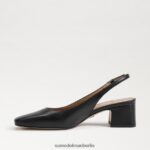 Sam Edelman Terra-Slingback-Kitten-Heel Frauen Schwarz Schuhwerk 2P8JNV189 - Image 4