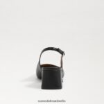 Sam Edelman Terra-Slingback-Kitten-Heel Frauen Schwarz Schuhwerk 2P8JNV189 - Image 5