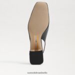 Sam Edelman Terra-Slingback-Kitten-Heel Frauen Schwarz Schuhwerk 2P8JNV189 - Image 6