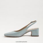 Sam Edelman Terra-Slingback-Kitten-Heel Frauen Seeschaumblau Schuhwerk 2P8JNV190 - Image 4