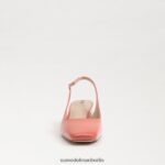 Sam Edelman Terra-Slingback-Kitten-Heel Frauen Terrakottarosa Schuhwerk 2P8JNV191 - Image 3