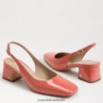 Sam Edelman Terra-Slingback-Kitten-Heel Frauen Terrakottarosa Schuhwerk 2P8JNV191 - Image 7